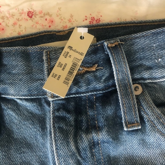 Madewell Jean Skirt - Distressed Denim NWT - Picture 6 of 8
